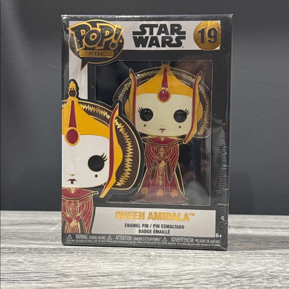 Funko Pop! | Pins #19: Queen Amidala (2022) - Collectible Enamel Pin